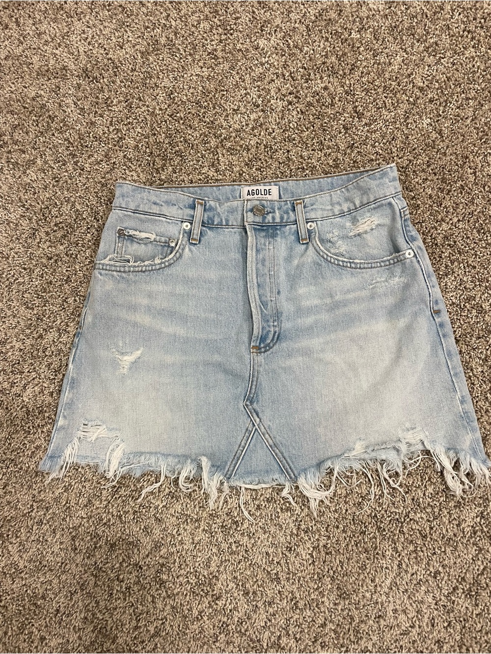 AGOLDE Jean skirt size 29